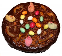 chocolade brownietaart